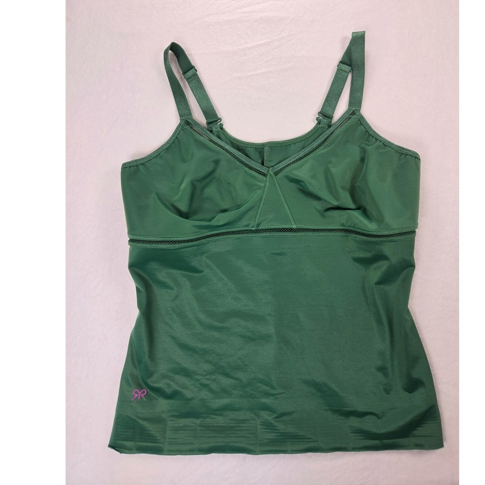 Ruby Ribbon Siren Shaping Cami Kelly Green Size 40 Style 1906 Adjustable Straps
